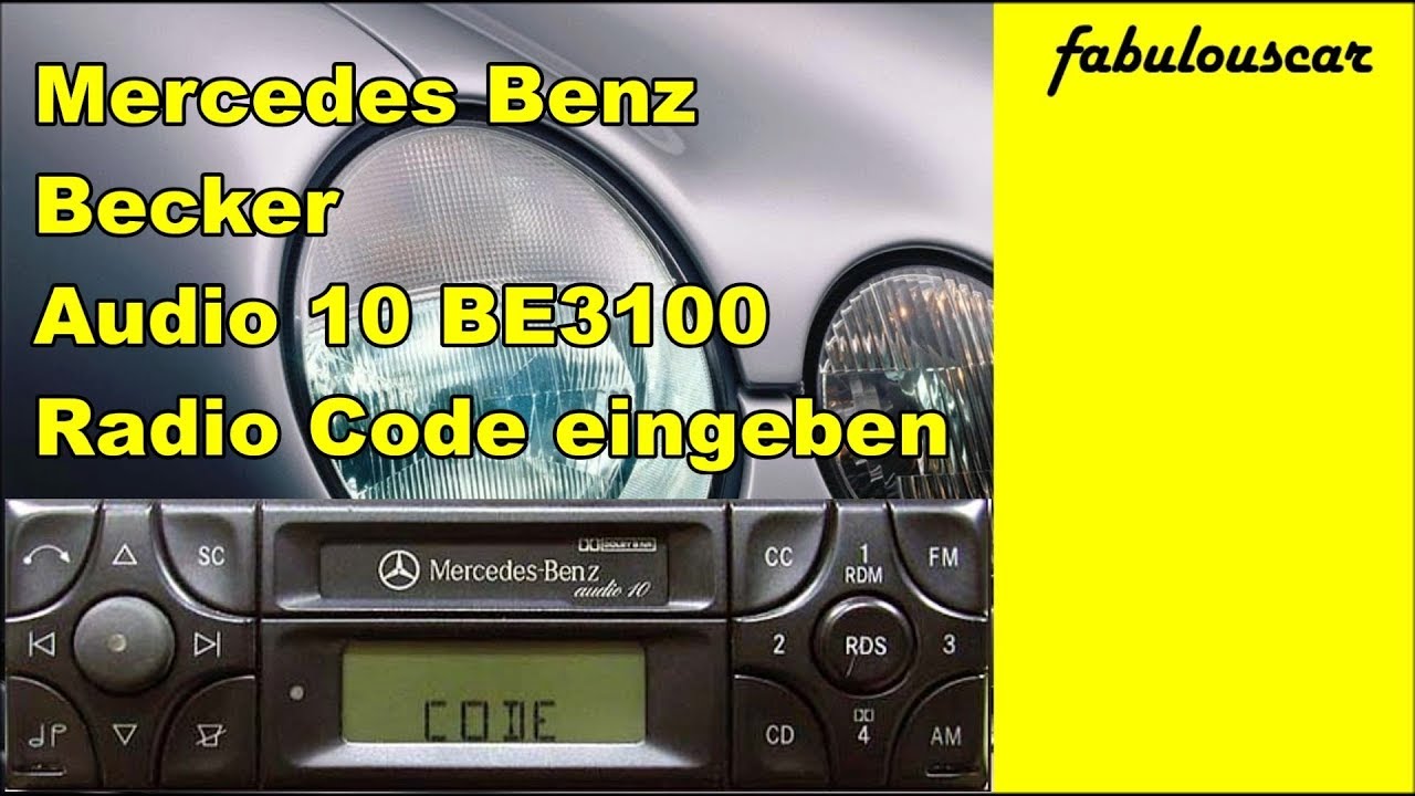 radio code becker free